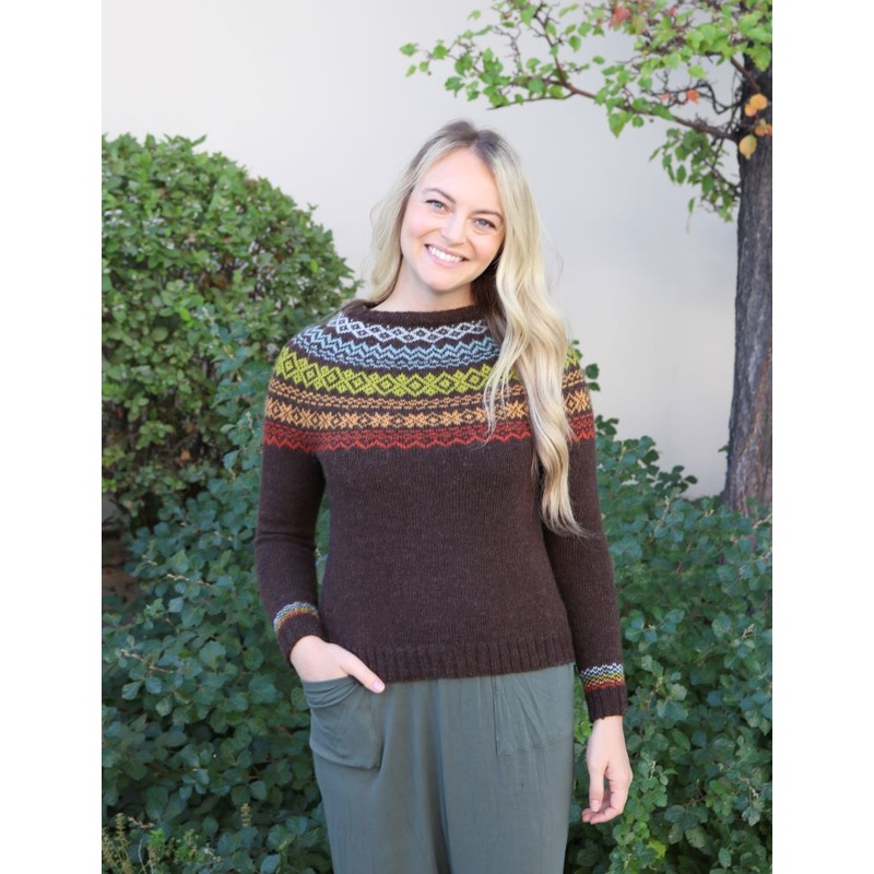 Blue Sky Fiber’s Terrace Gardens Sweater