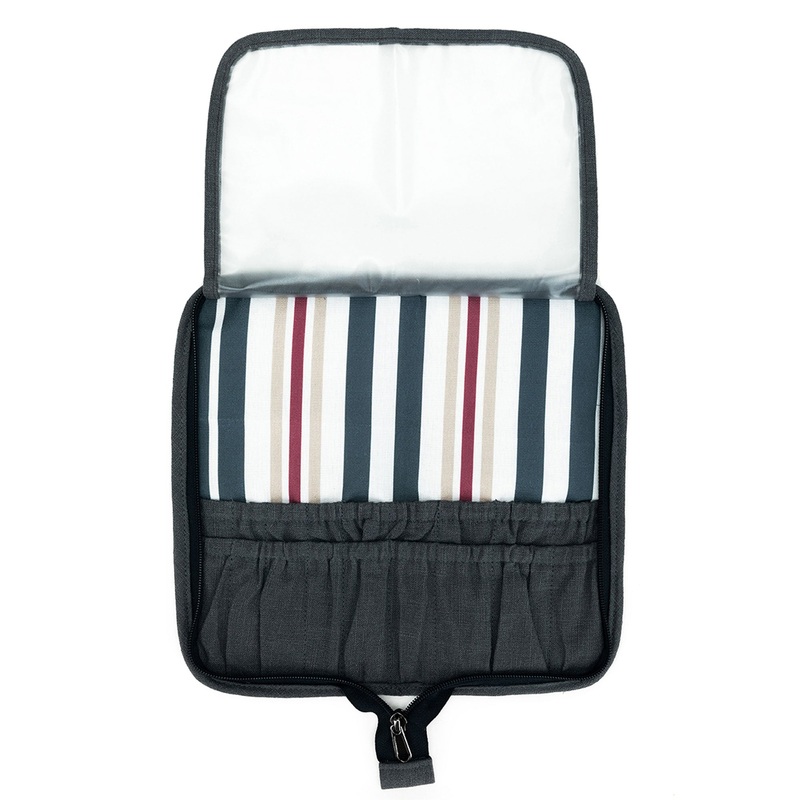 della Q Chicken Boots DPN/Crochet Hook Case – *Linen – Slate