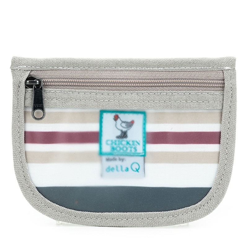 della Q Chicken Boots Stitch Marker Pouch – *Linen – Pebble