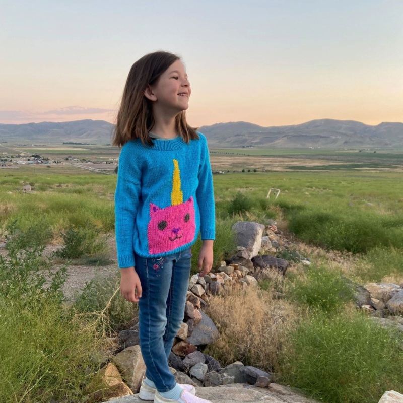 Arlene’s Little Nar-Cat Sweater