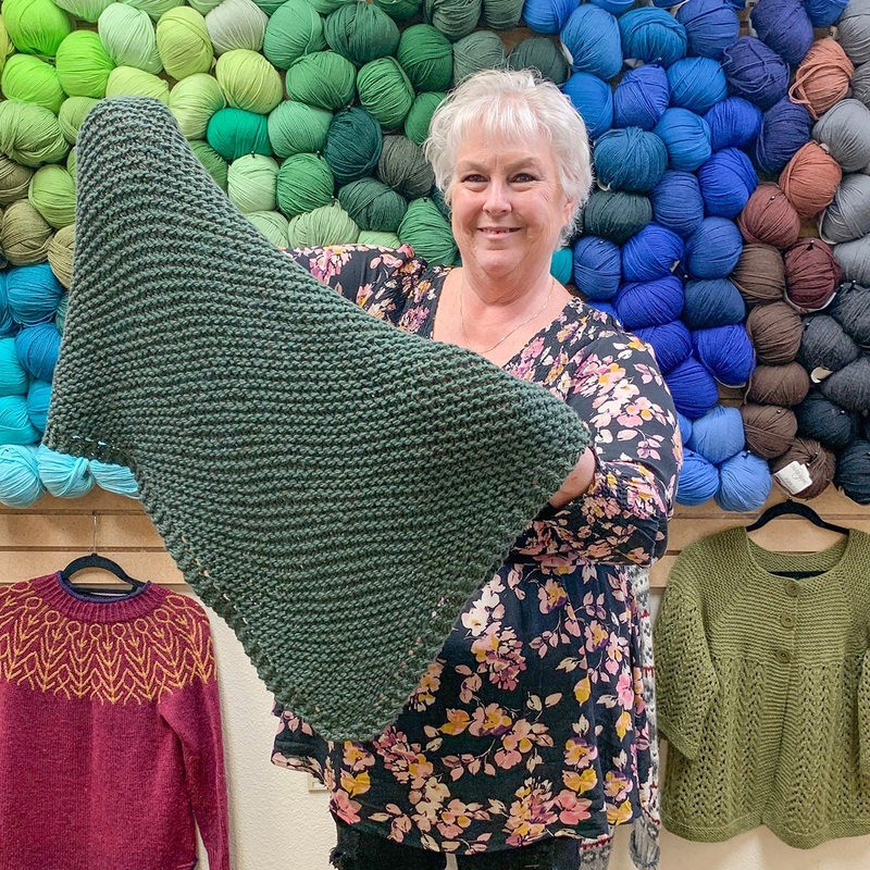 Dawn’s Diagonal Baby Blanket|Default Title