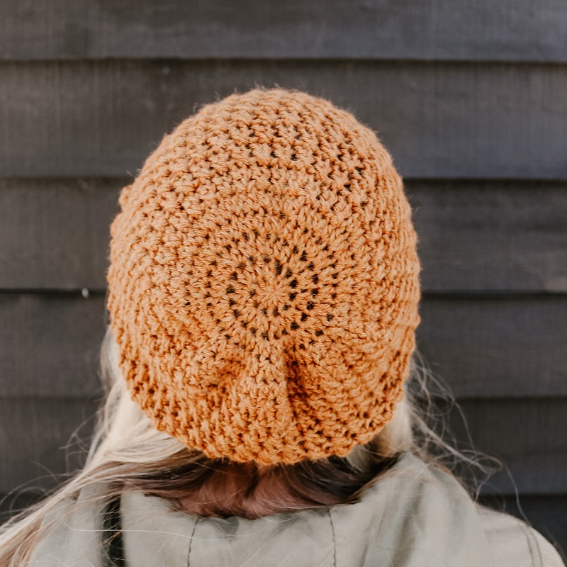 Dawn’s Harmony Worsted Slouchy Crochet Hat