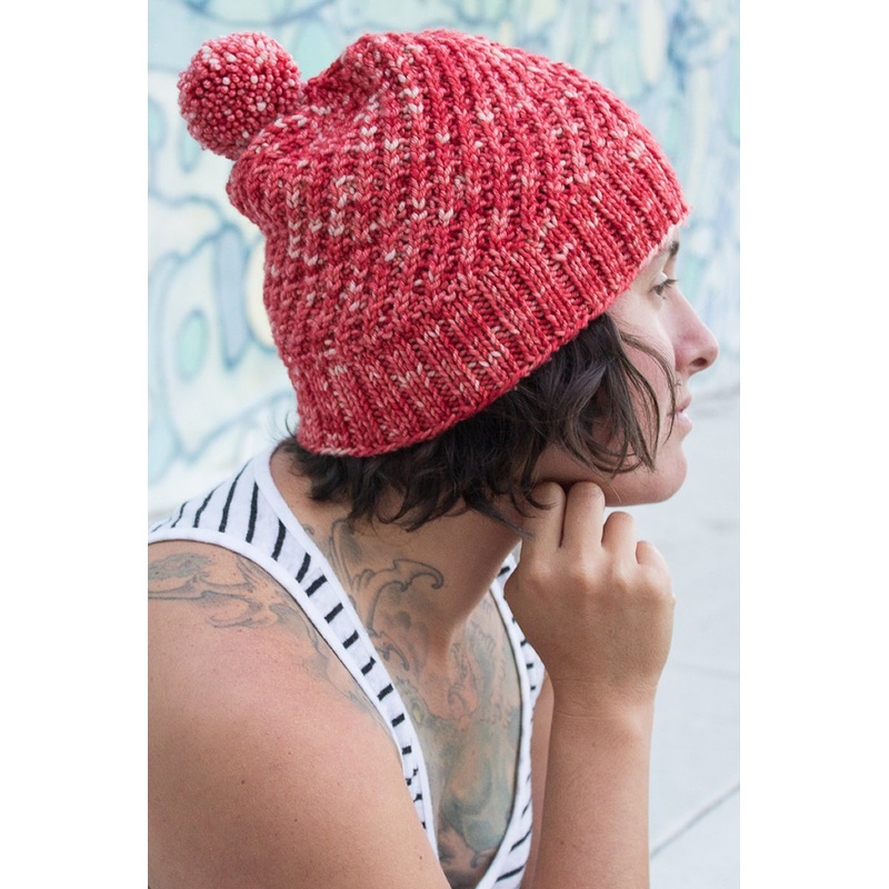 Emma’s Rhubarb Helix Hat|Default Title