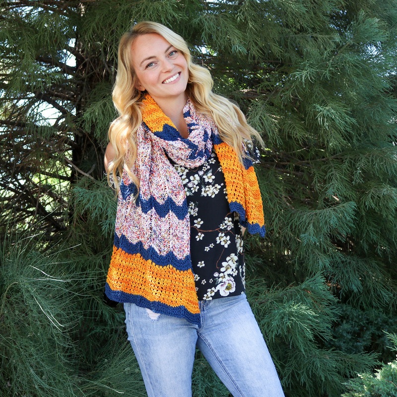 Laura’s Summer Celebration Shawl