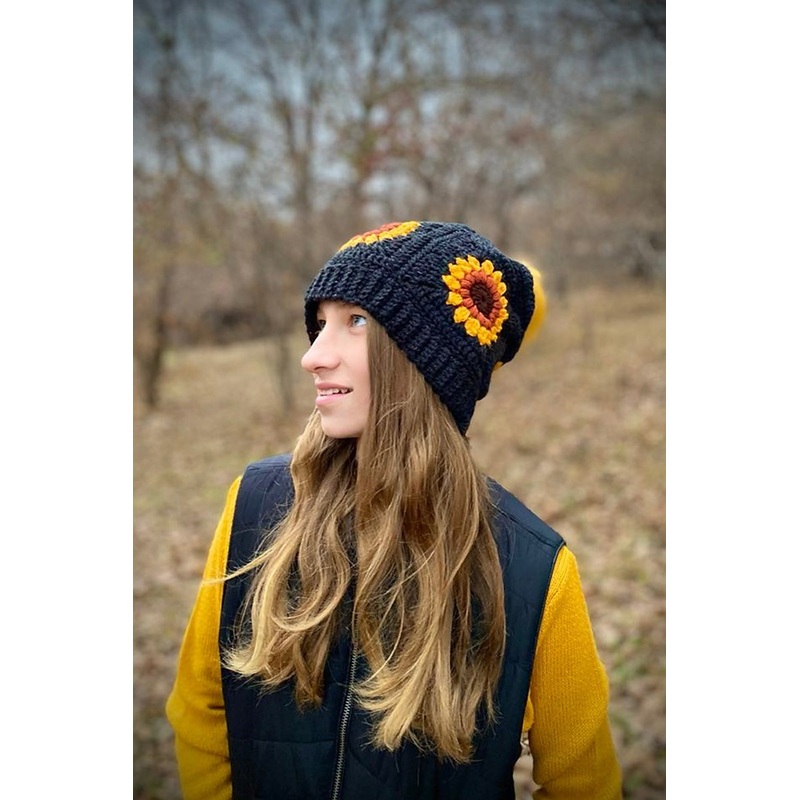 Cascade Winter Flower Beanie Kit