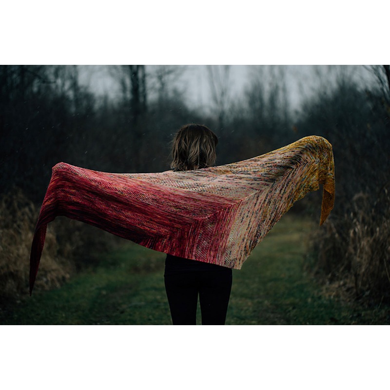 Hedgehog Fibres Find Your Fade Shawl Kit