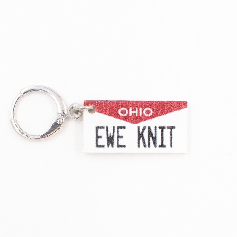 Jimmy Beans Wool State Stitch Markers – Ohio