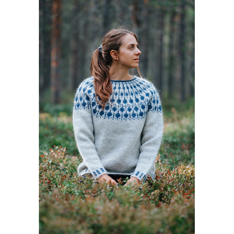 Lopi Blueberry Sweater Kit|Sizes XS-S|Size M|Size L|Size XL|Size 2XL|Size 3XL
