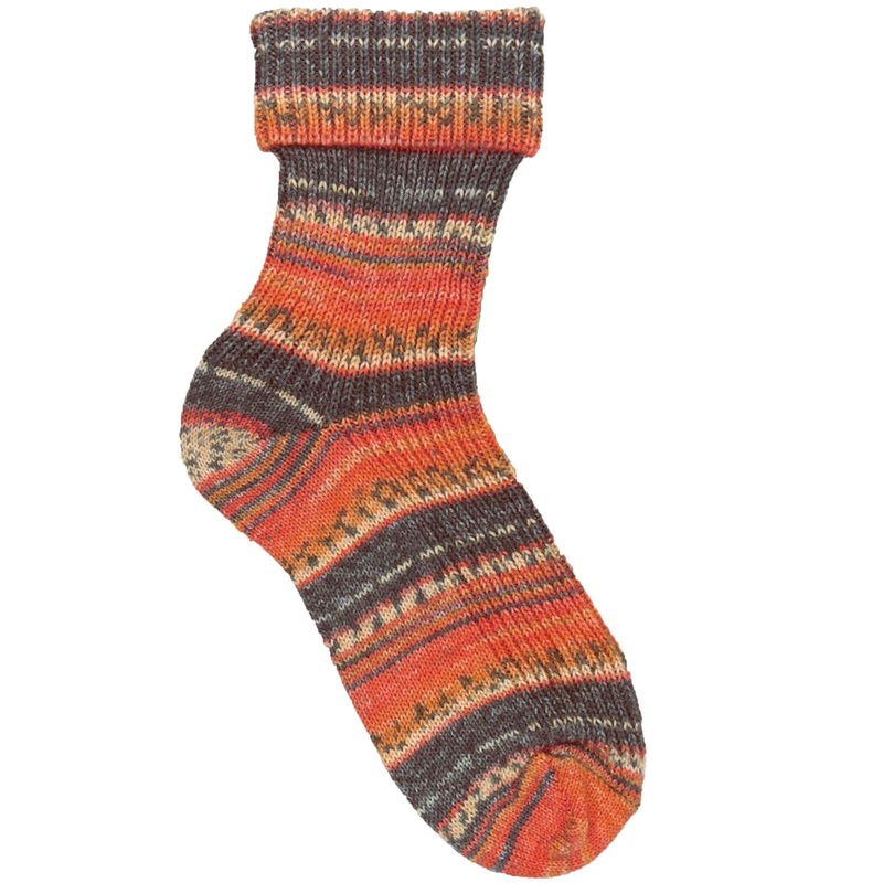 Opal Regenwald: 20th Anniversary Edition Yarn – 8460 Uganda Timmi