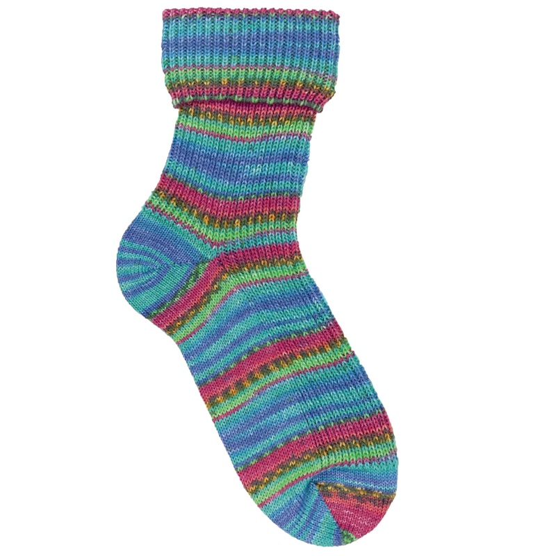 Opal Regenwald: 20th Anniversary Edition Yarn – 9622 Zoey Die Zuckerbckerin