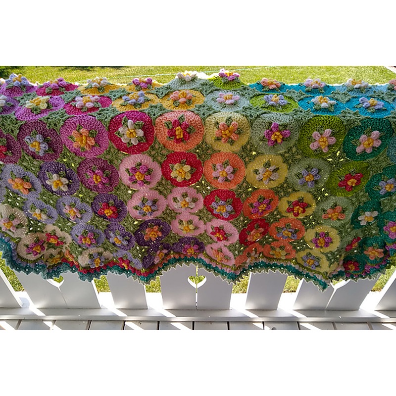 Scheepjes Macaroon Blossom Throw Kit