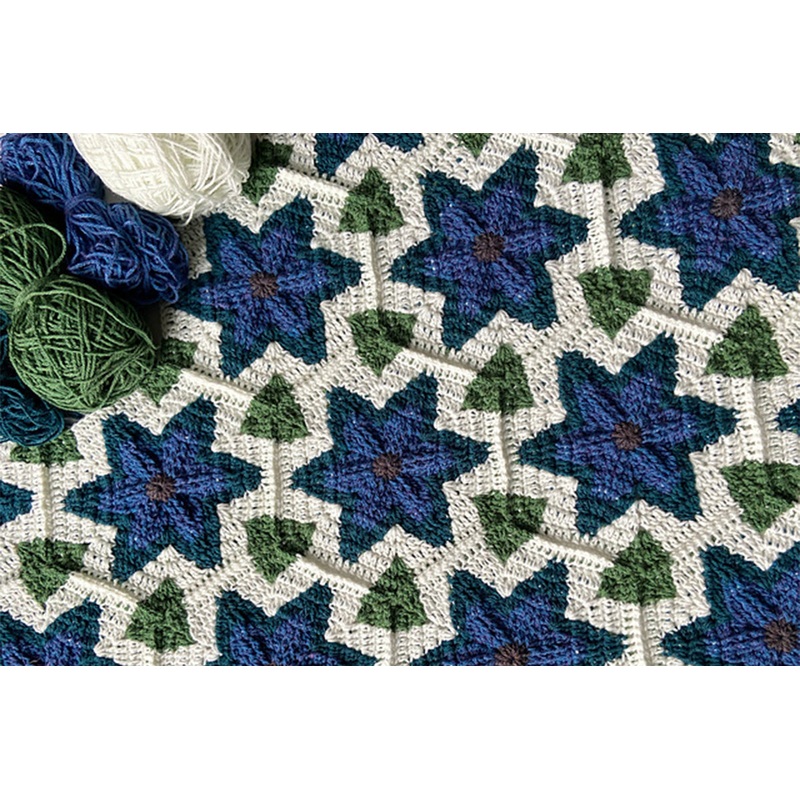 Scheepjes Waltz of the Flowers Blanket Kit