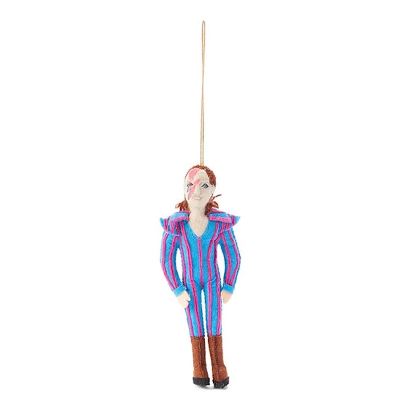 Silk Road Bazaar Handmade Felt Ornaments – David Bowie