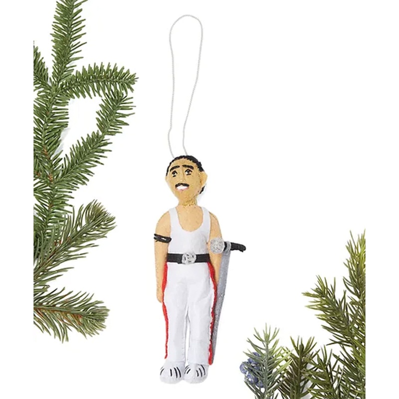 Silk Road Bazaar Handmade Felt Ornaments – Freddie Mercury