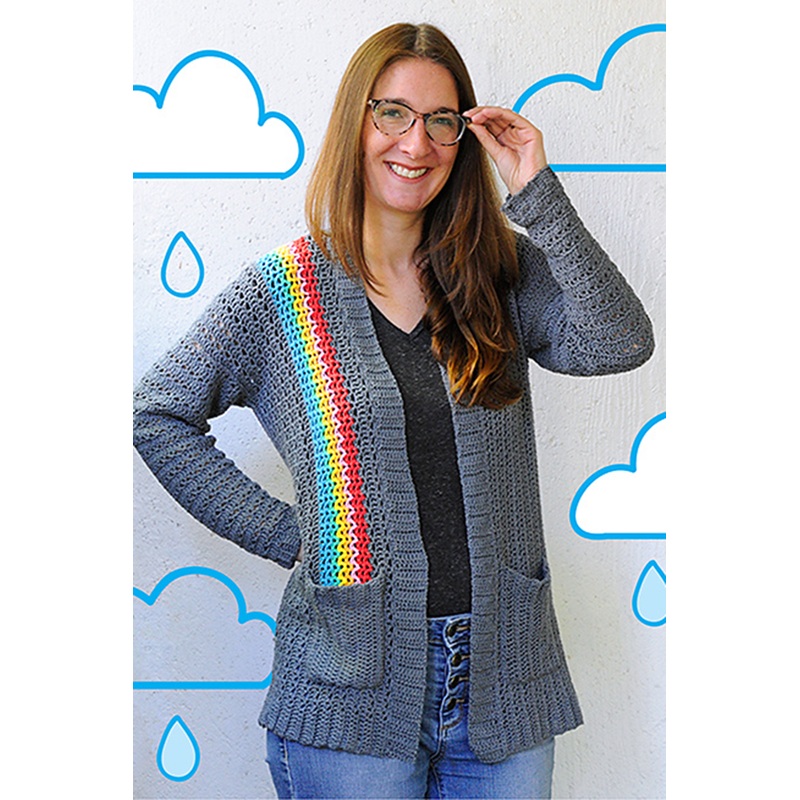 Universal Rainbow In My Pocket Cardigan Kit