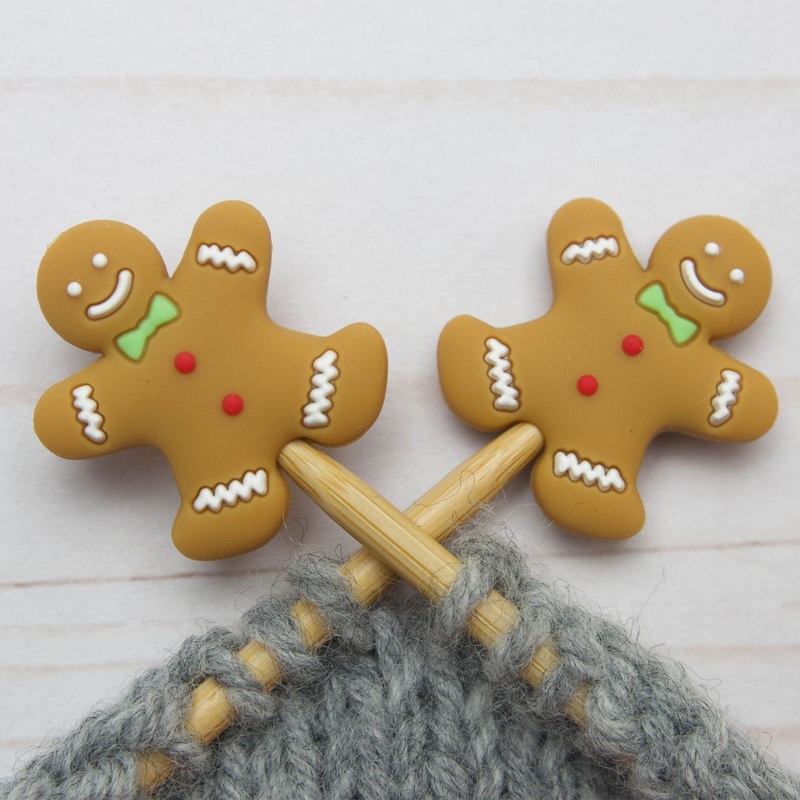 Fox & Pine Stitches Stitch Stoppers/ Point Protector – Gingerbread