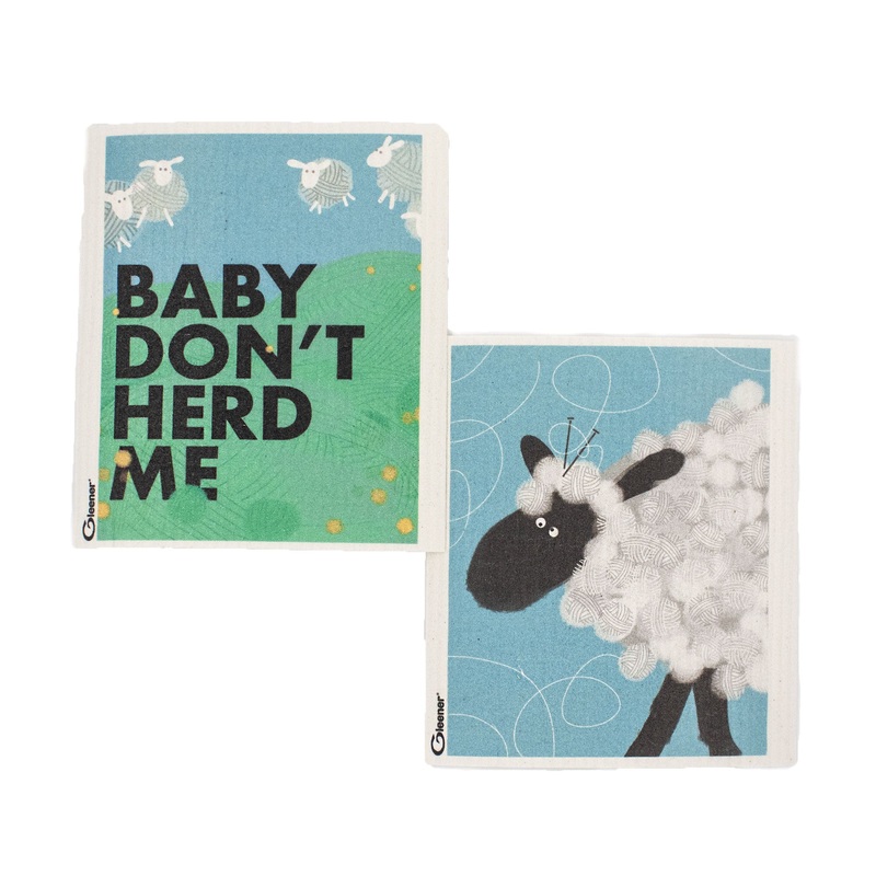 Gleener Super Eco Cloth – Baby Don’t Herd Me