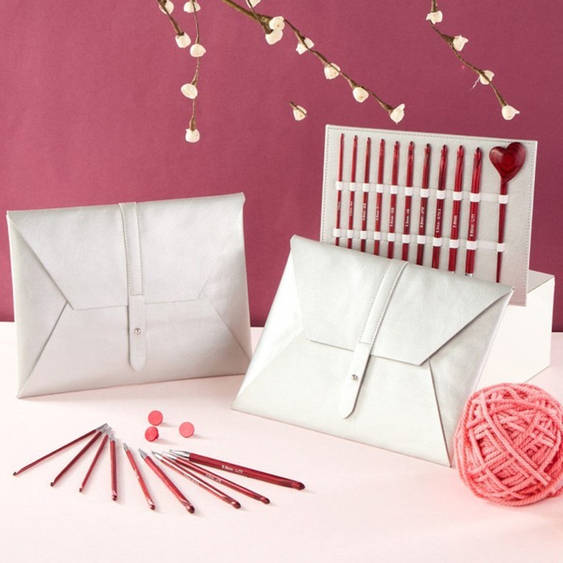 KnitPro Amore Tunisian Crochet Hook Set Needles – 2024 Holiday Gift Set