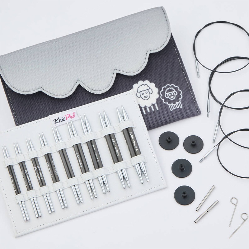 KnitPro Karbonz Interchangeable Sets – Deluxe Set – Special 4