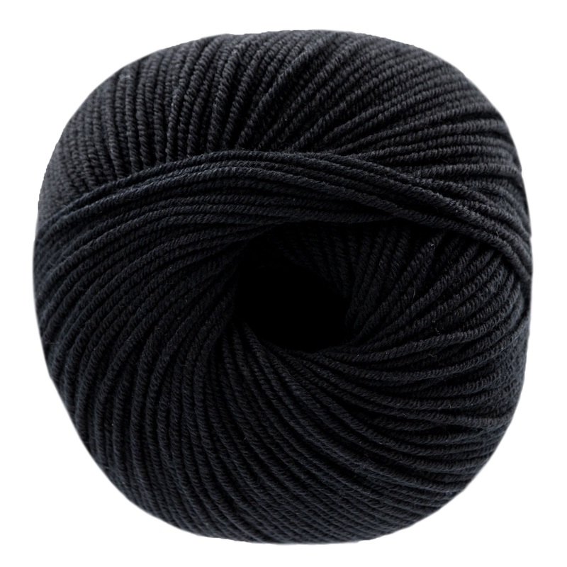 Lana Grossa Cool Wool Yarn – 0433 Black