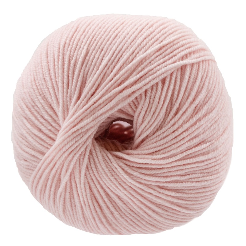 Lana Grossa Cool Wool Yarn – 0477 Soft Pink