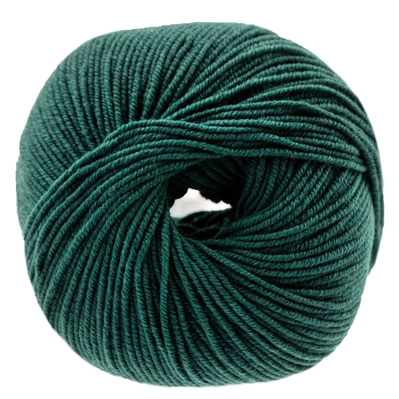 Lana Grossa Cool Wool Yarn – 0501 Bottle Green