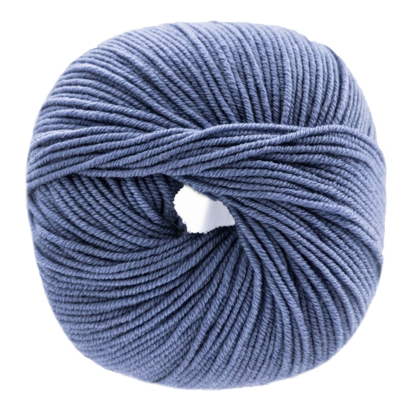 Lana Grossa Cool Wool Yarn – 2037 Steel Blue