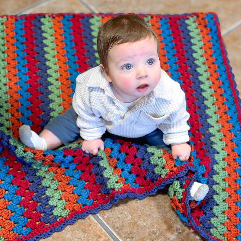 Scheepjes Hanky’s Blanky Baby Blanket Kit