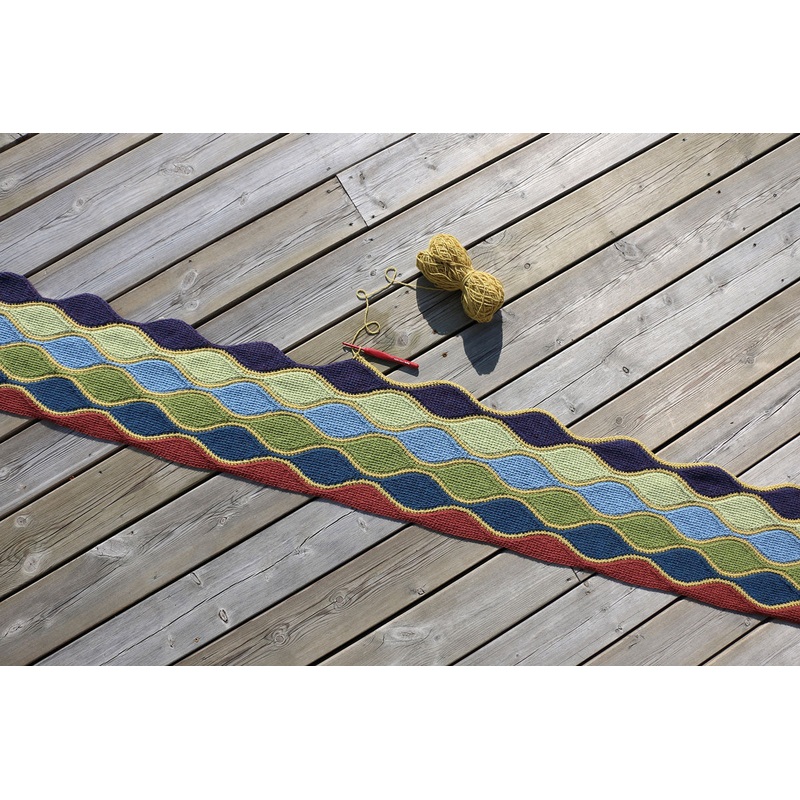 Scheepjes The River Deep, Mountain High Wrap Kit