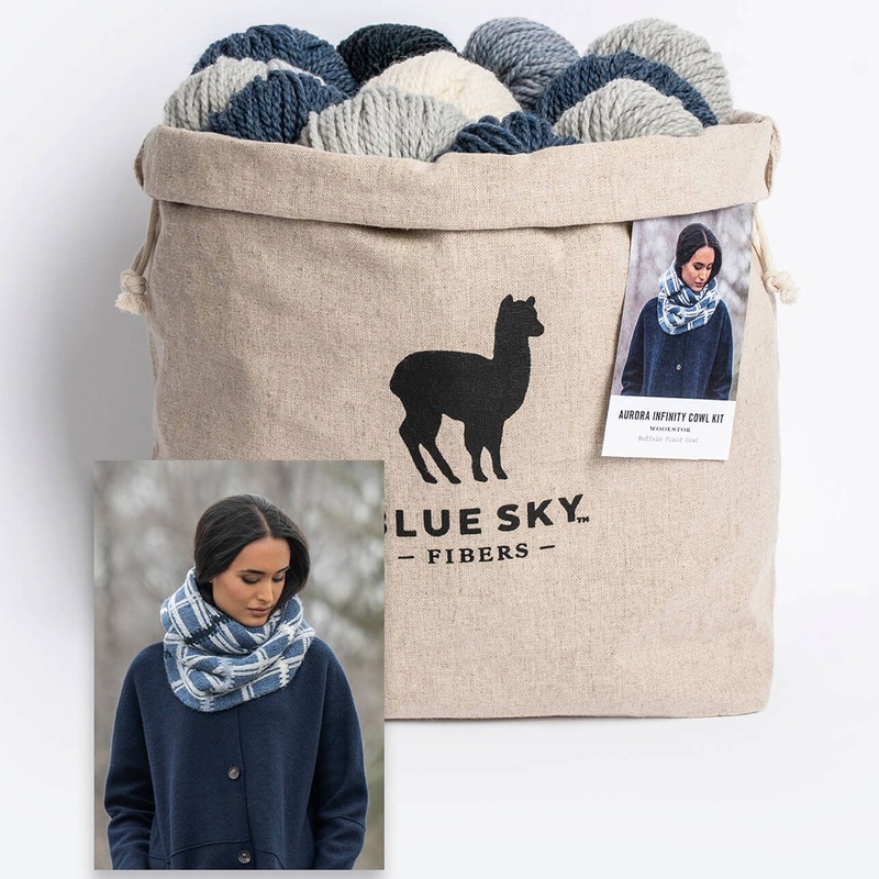 Blue Sky Fibers Kits – Aurora Infinity Cowl Kit