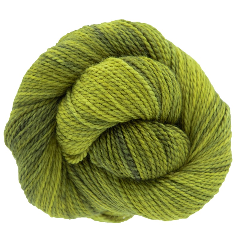 Dream in Color Field Collection: Lamb & Goat Yarn – Scorched Lime