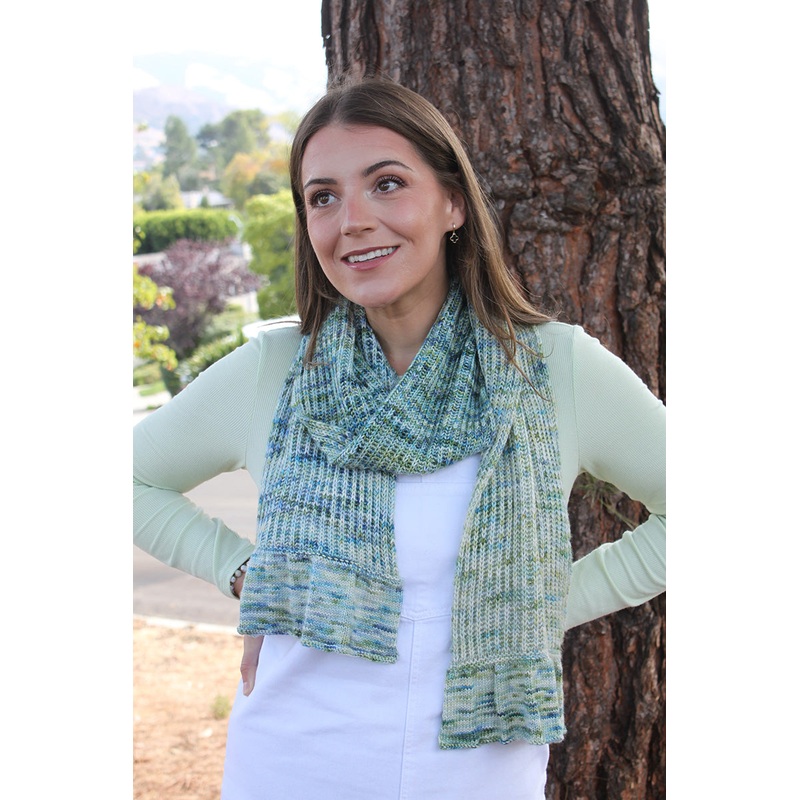 Dream In Color Frosted Forest Scarf Kit