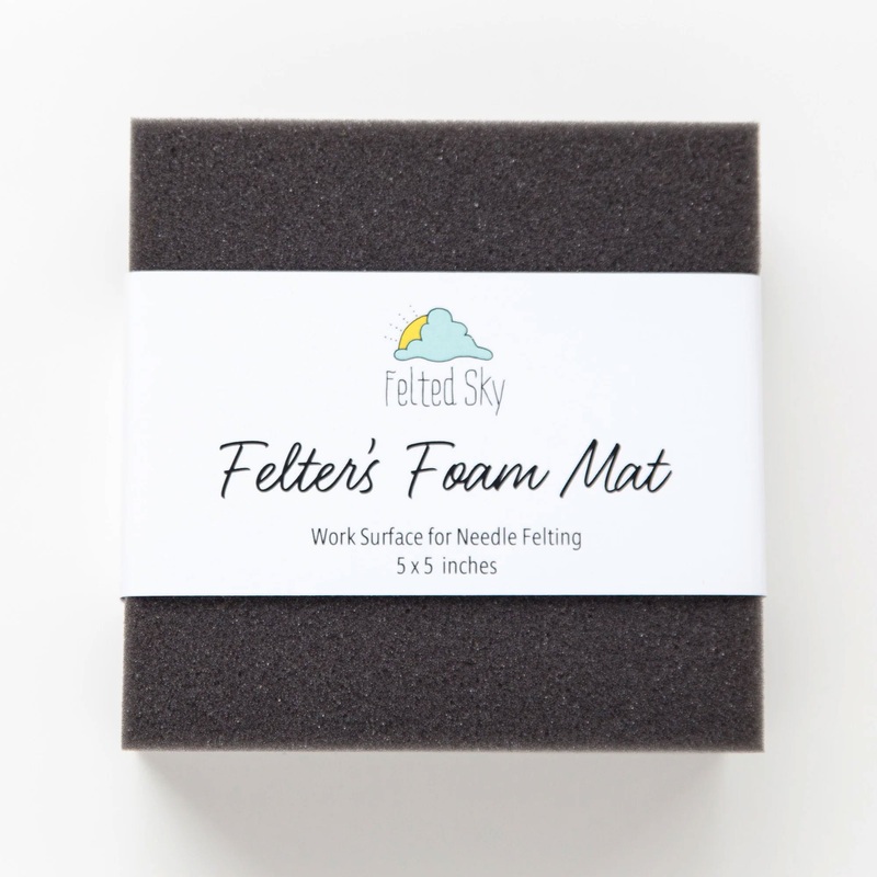 Felted Sky Needle Felting Mats – Small Foam Mat (5 x 5)