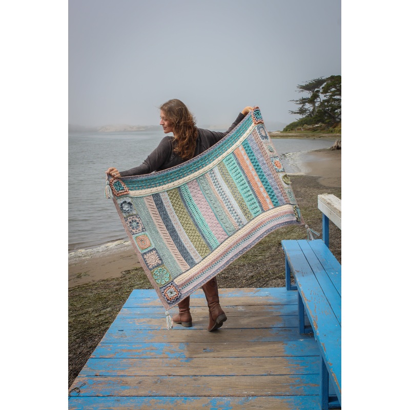 Jimmy Beans Wool 2025 Crochet Blanket Club Kits – Tosh Blanket – Beachy Keen