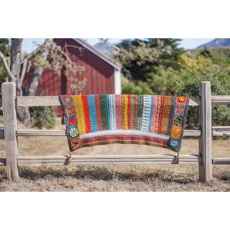 Jimmy Beans Wool 2025 Crochet Blanket Club Kits – Tosh Blanket – Trailblazer