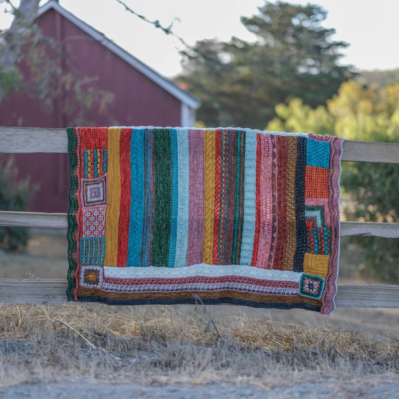 Jimmy Beans Wool 2025 Knit Blanket Club Kits – Tosh Blanket – Trailblazer