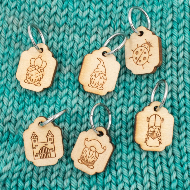Katrinkles Stitch Markers – Gnomes