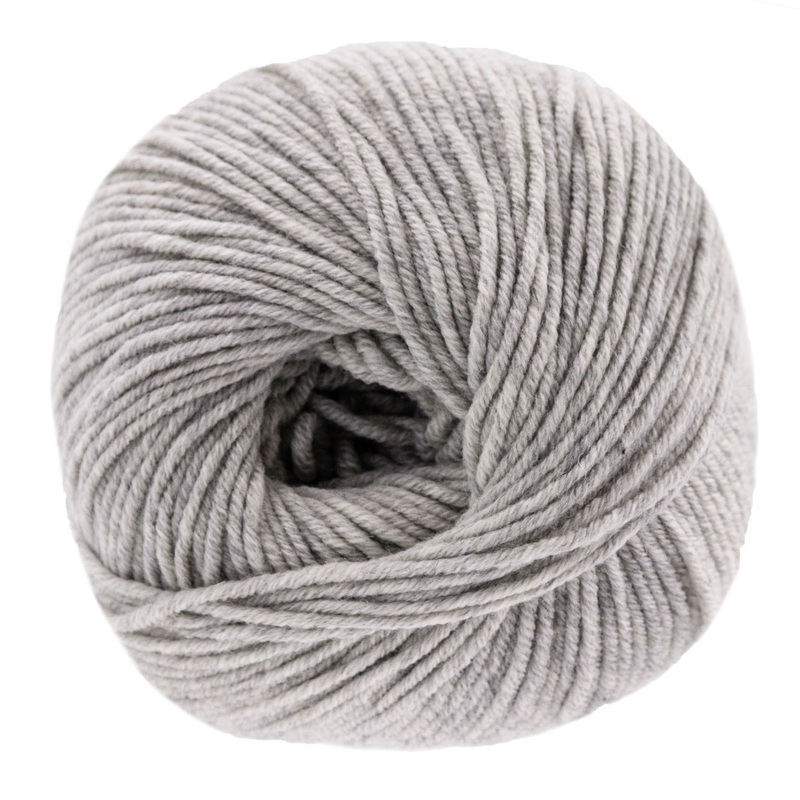 Lana Grossa Cool Wool Big Yarn – 0616 Light Grey Melange