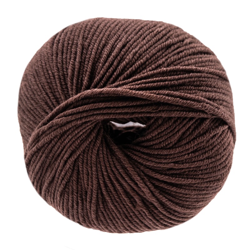 Lana Grossa Cool Wool Big Yarn – 0987 Chocolate Brown