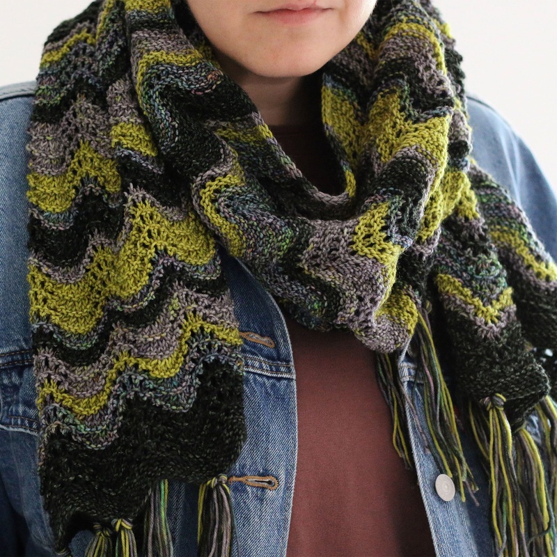 Madelinetosh Defying Gravity Shawl Kit Kits – Elphaba