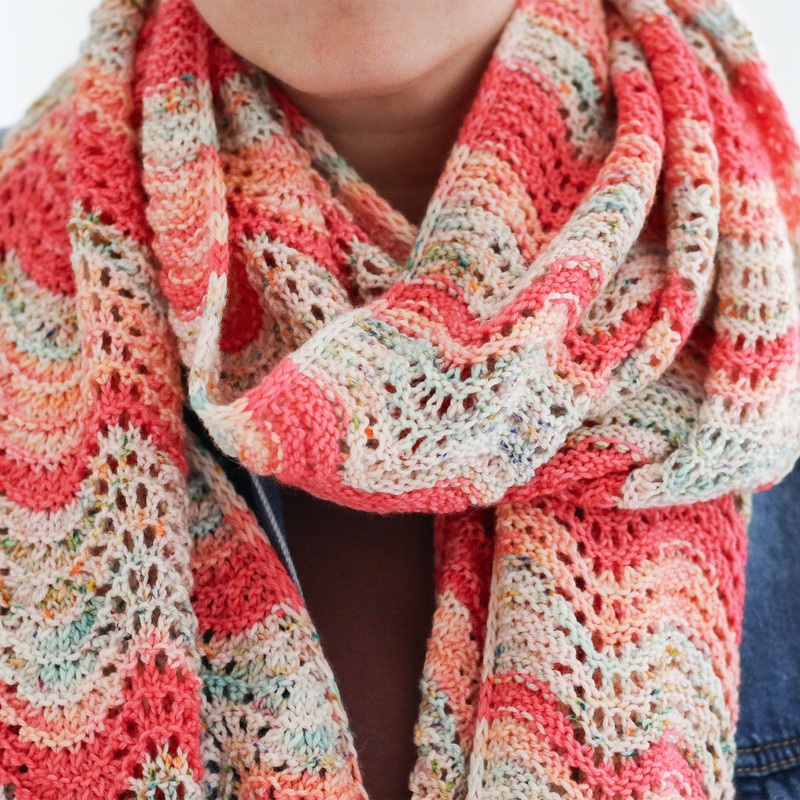 Madelinetosh Defying Gravity Shawl Kit Kits – Glinda