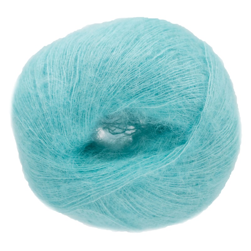 Sandnes Garn  Tynn Silk Mohair Yarn – 7213 Blue Turquoise