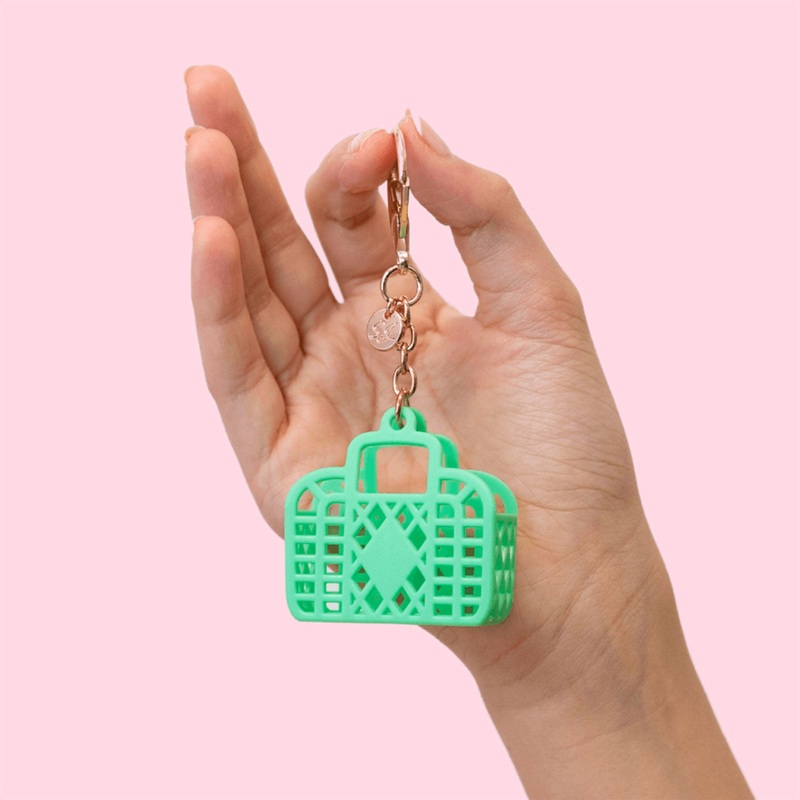 Sun Jellies Itty Bitty Bag Charm – Retro Green