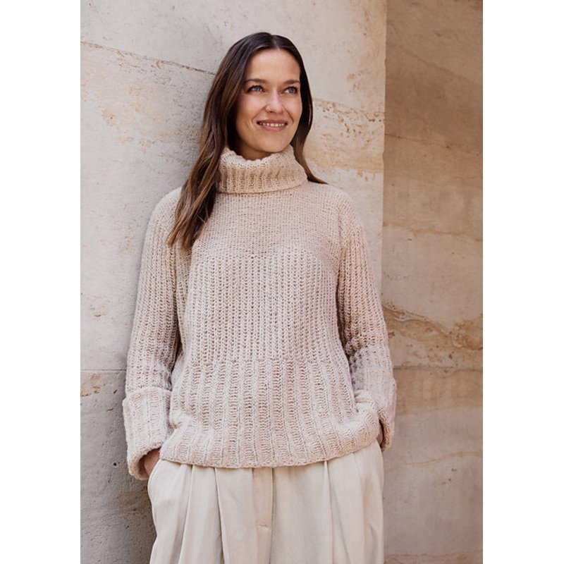 Lana Grossa Classici 27 Patterns – 17 Patterned Pullover – PDF Download