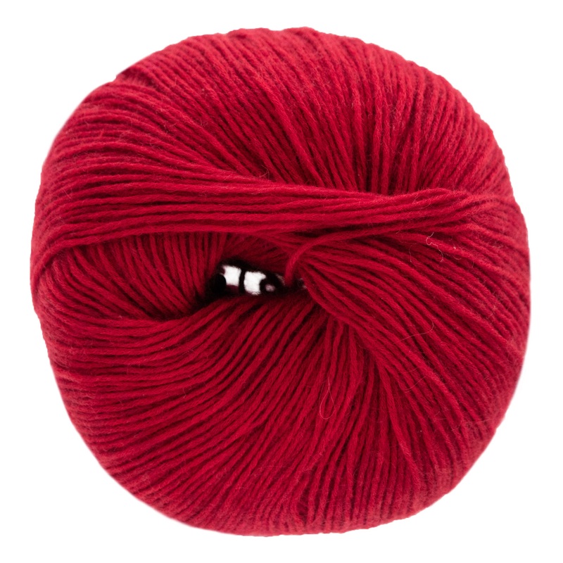 Lana Grossa Ecopuno Yarn – 047 Cherry Red