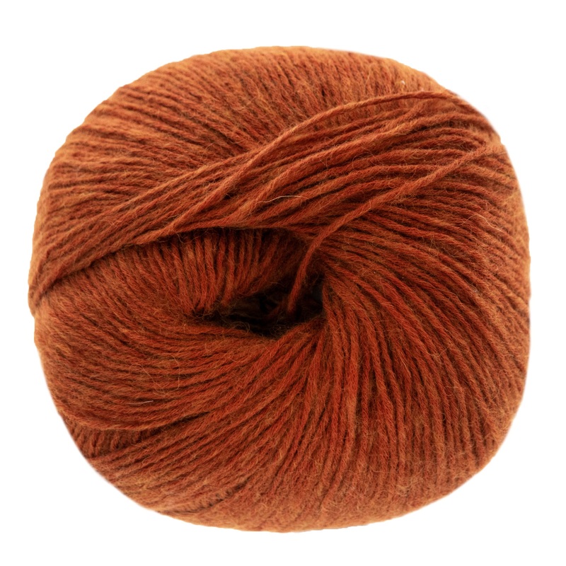 Lana Grossa Ecopuno Yarn – 049 Cinnamon Brown