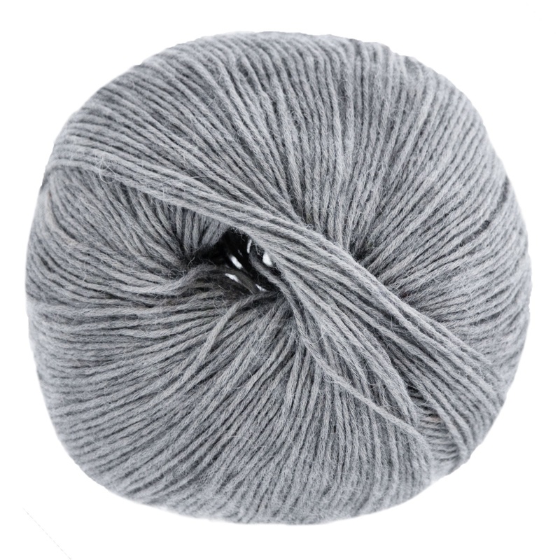 Lana Grossa Ecopuno Yarn – 056 Grey