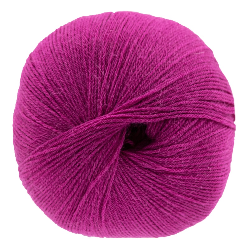 Lana Grossa Meilenweit Alpaca Yarn – 2002 Pink