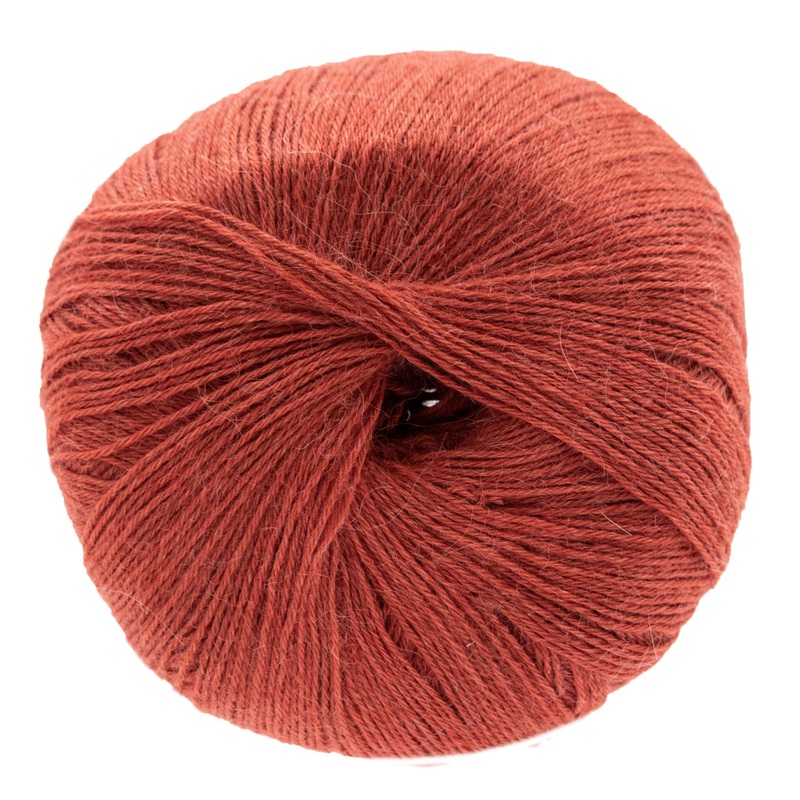 Lana Grossa Meilenweit Alpaca Yarn – 2003 Terracotta