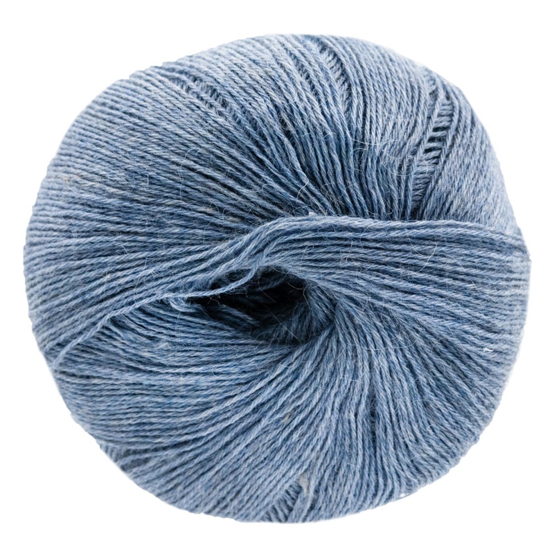Lana Grossa Meilenweit Alpaca Yarn – 2011 Grey Blue